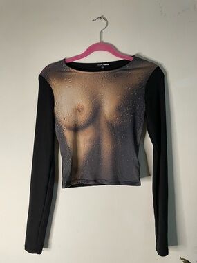 Fashion Nova Long-Sleeve Top